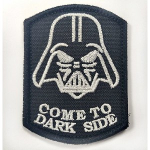 Шеврон Дарт Вэйдер Come to dark side